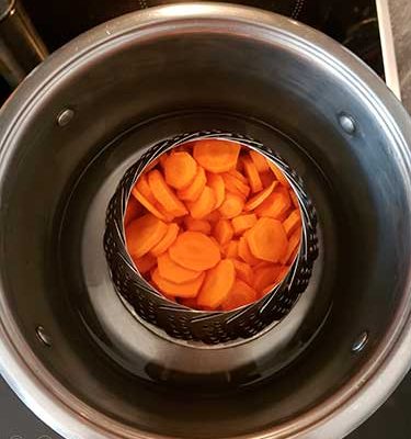 Faire cuire les carottes