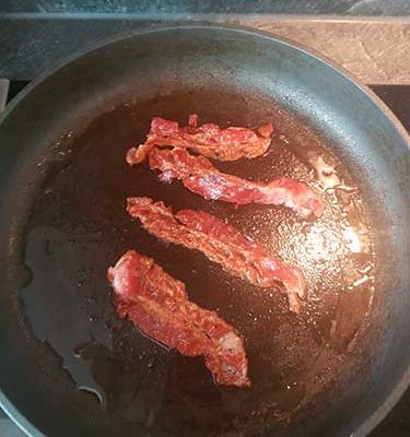 Griller le le bacon 