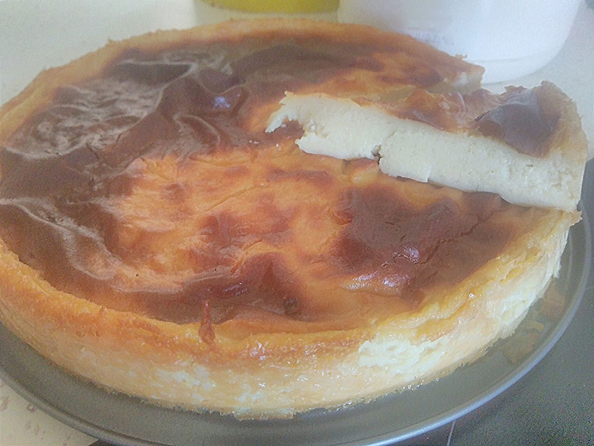 Flan pâtissier froid