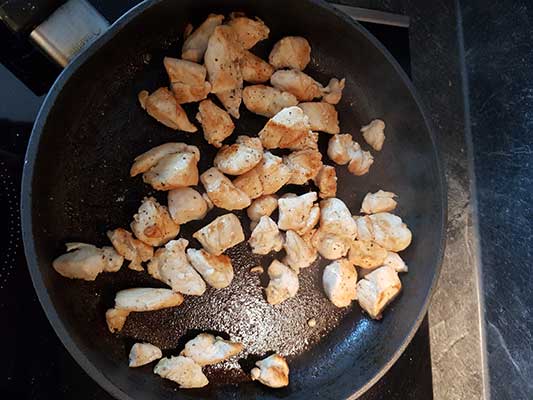 Cuire les filets de poulets