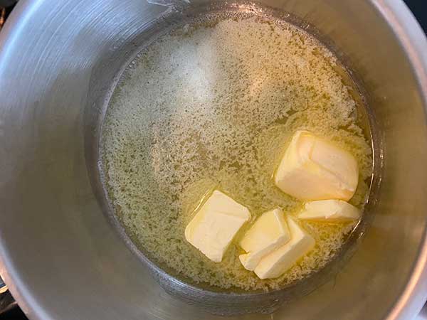Fondre le beurre 