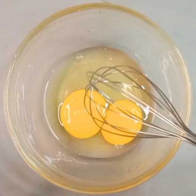 Fouetter les œufs 
