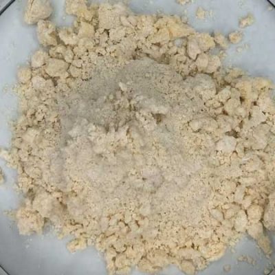 Texture de la pâte sablée