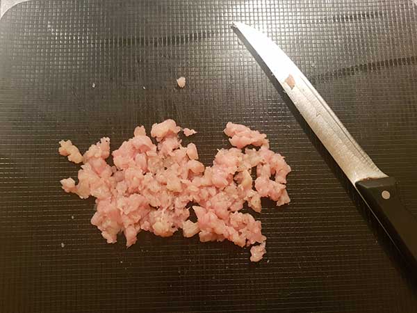 couper la viande