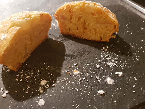 Muffins léger à la poire et au miel