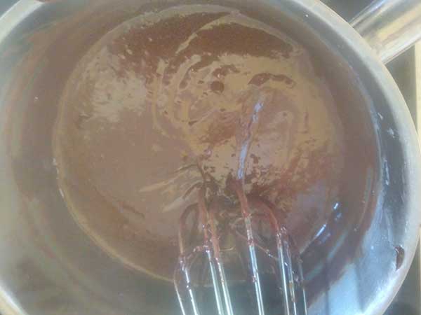 pâte pour moelleux au chocolat