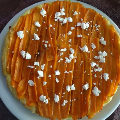 tarte tatin aux carottes