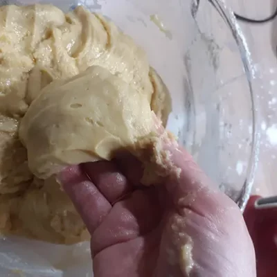 Texture de la pâte à croquets.