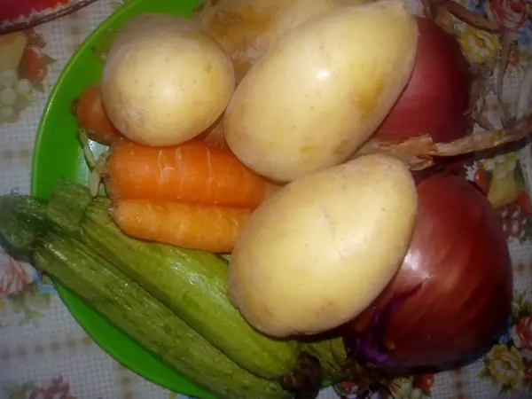 Préparer les légumes.