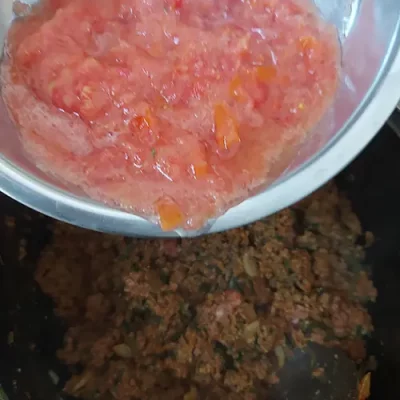 purée de tomates 