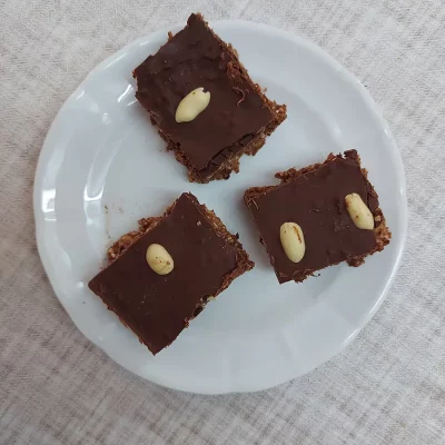 gâteau au chocolat et amandes (sans farine et sans cuisson)
