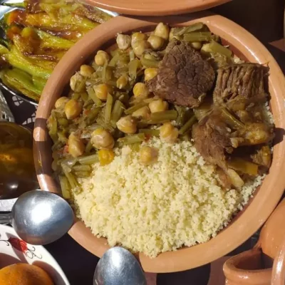 Couscous Kabyle au chardon d'Espagne