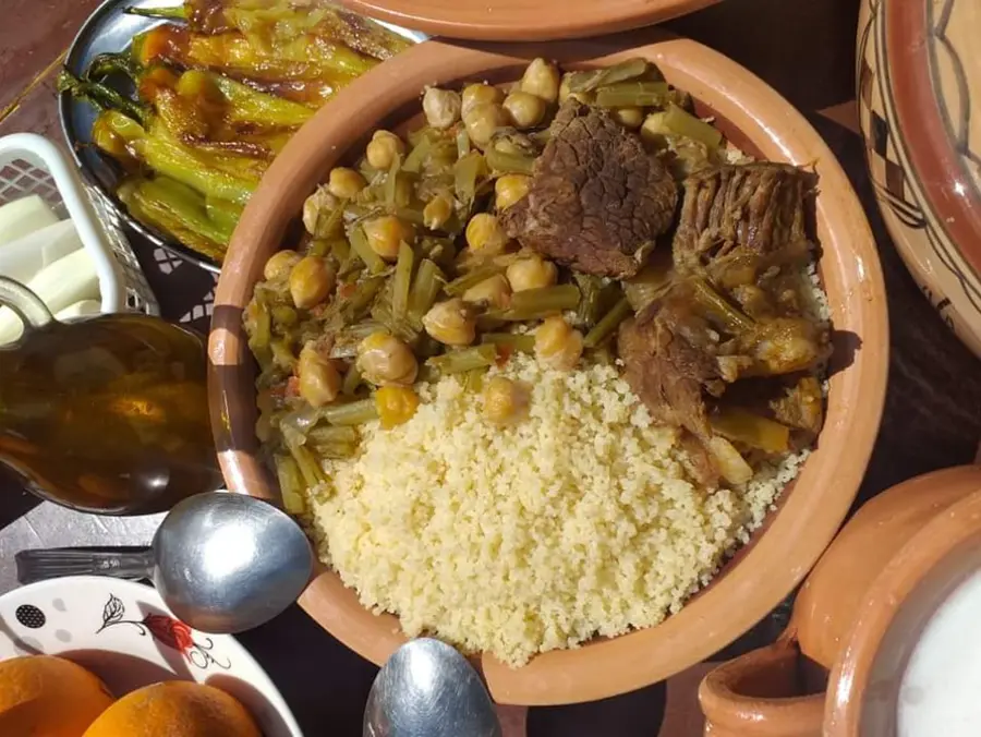 Couscous kabyle au chardon d’Espagne