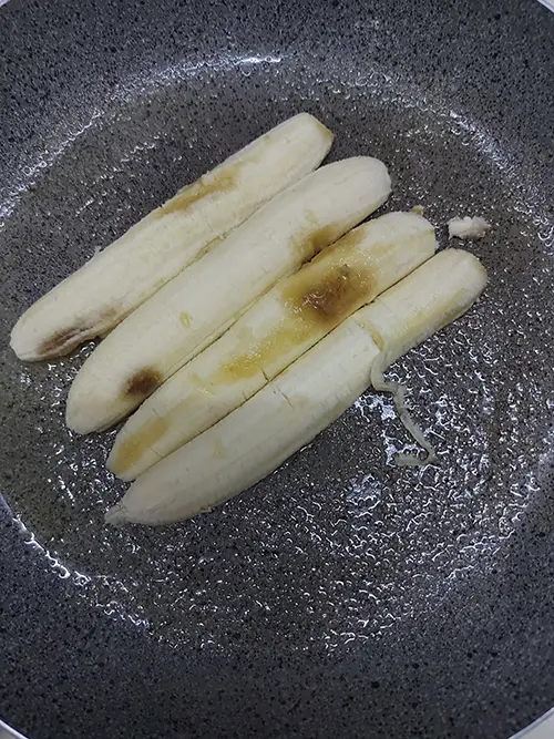 caraméliser les bananes