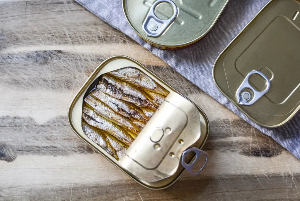 Boîte de sardines à l’huile