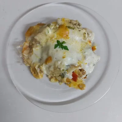 Lasagnes revisitées en gratin à la béchamel