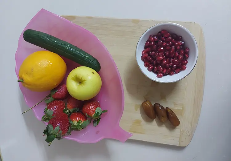 salade de fruits healthy