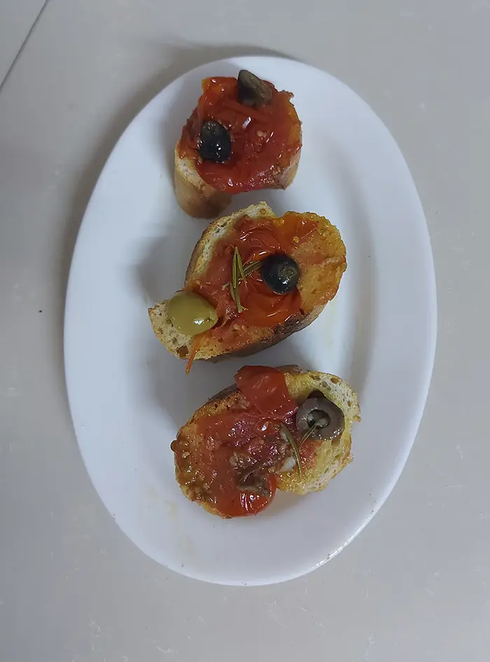Tomates confites au four à l’huile d’olive
