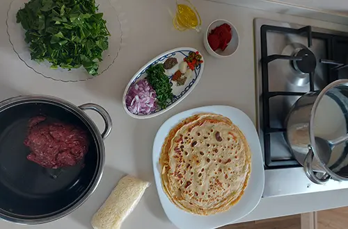 Crêpes farcies maison