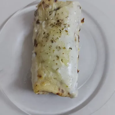 Crêpes salées farcies à la viande et épinards