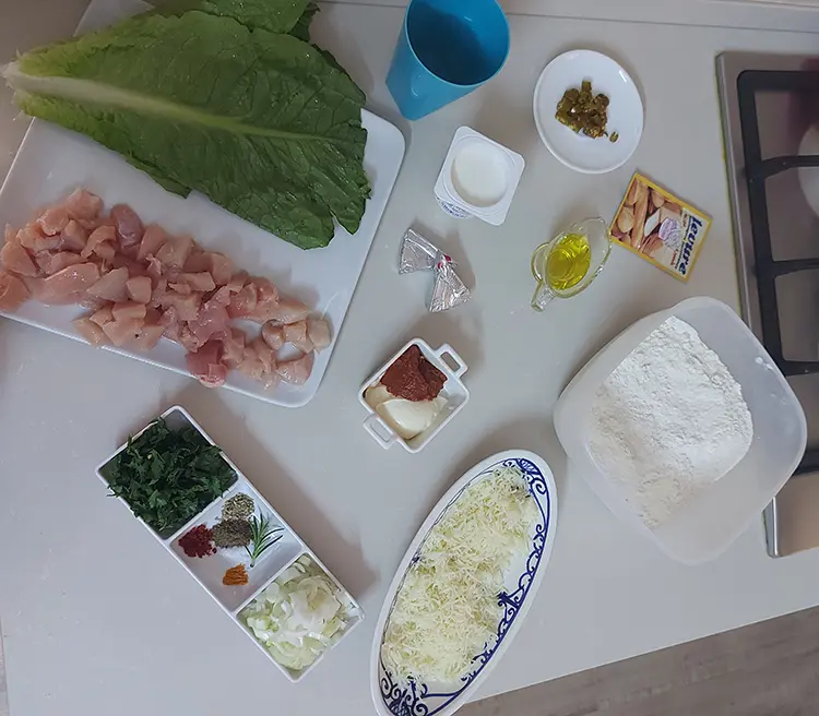 Sandwich au poulet au four