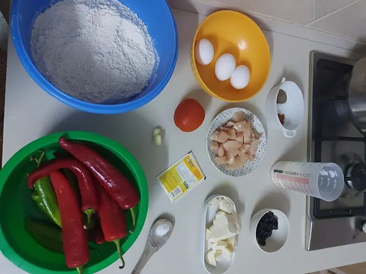 Tourte salée maison au poulet