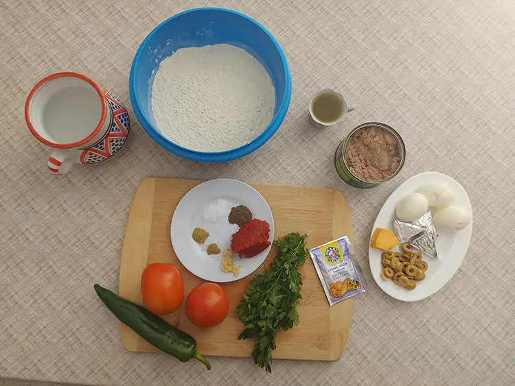 Pizza au thon à l'ancienne