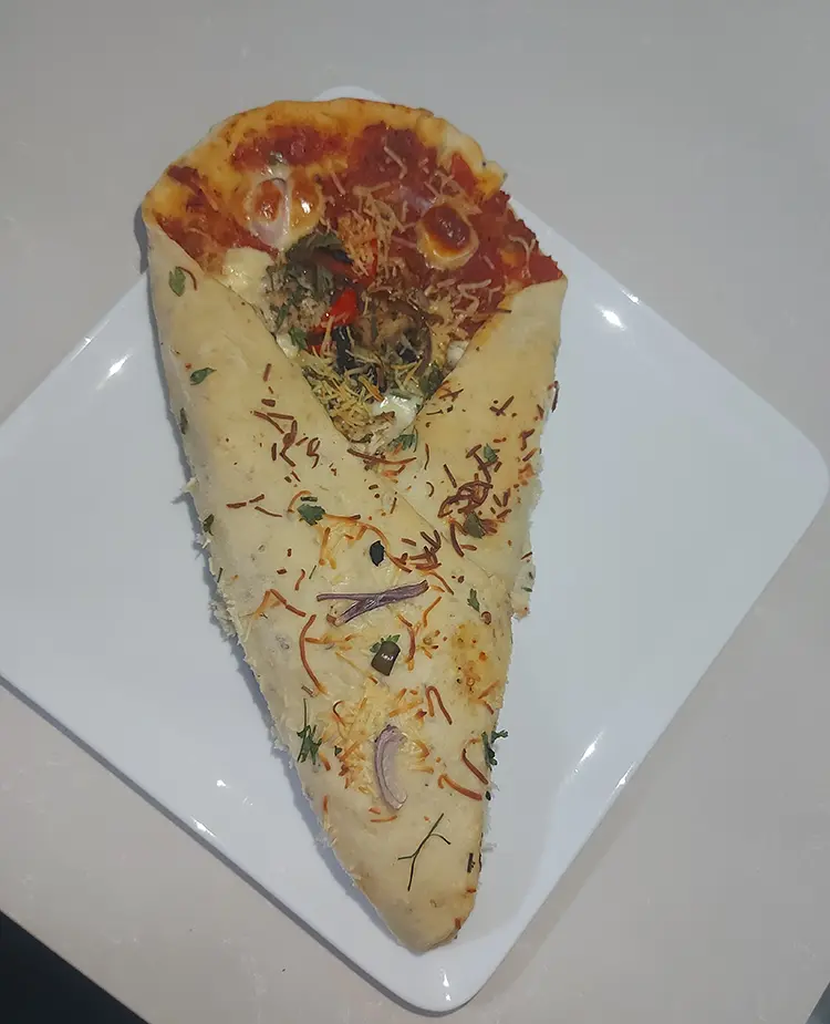 Sandwichs cornets au poulet au four