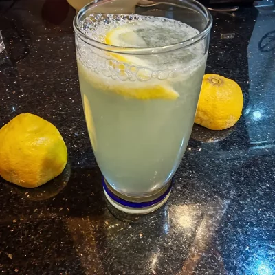 Jus de citron maison light