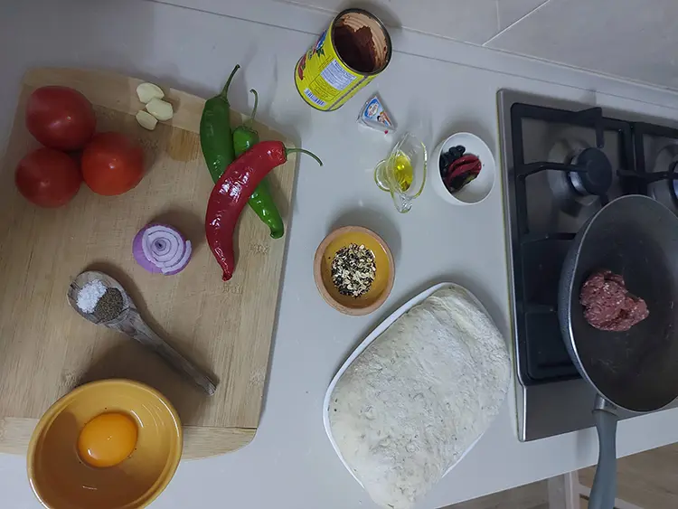 burger maison au four