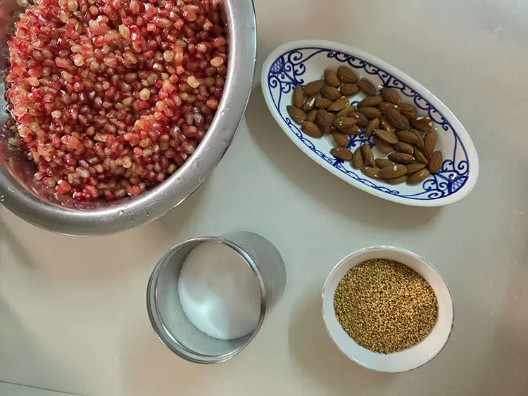 Confiture de grenade Maison