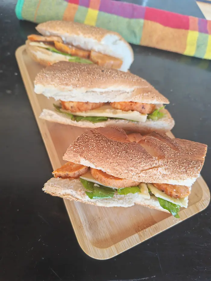 Sandwich au cachir de poulet