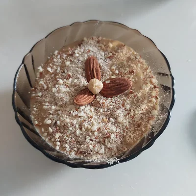 Crème dessert tunisienne au sésame (assida jeljlène)