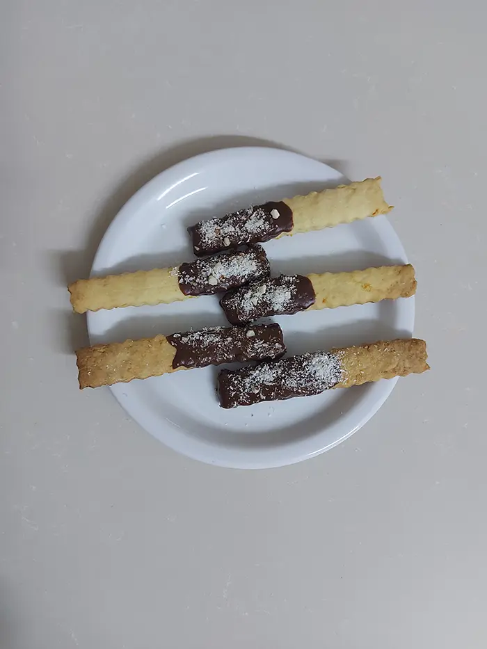 Gâteaux secs orientaux à l’orange et au chocolat