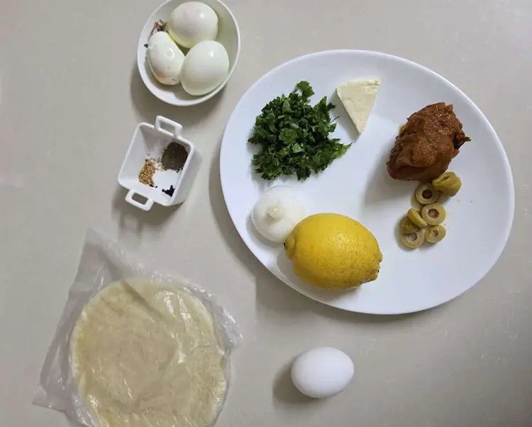 rouleaux de brick au poulet