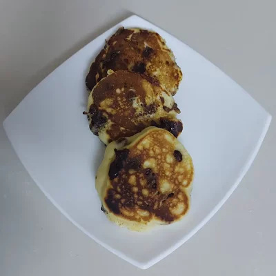 Pancakes moelleux aux pépites de chocolat