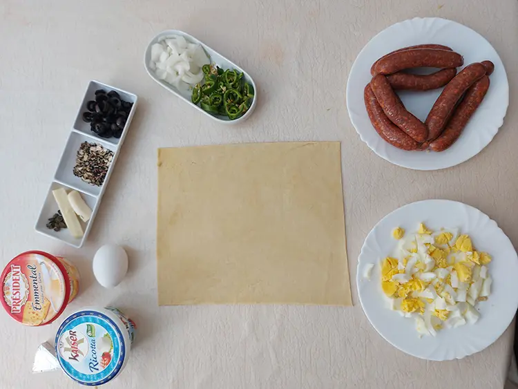 Une tourte salée
