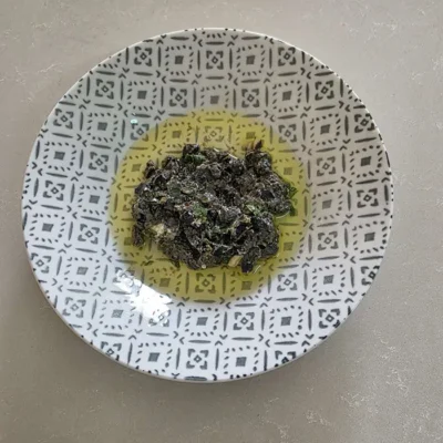 Tapenade provençale revisitée aux olives noires et au fromage