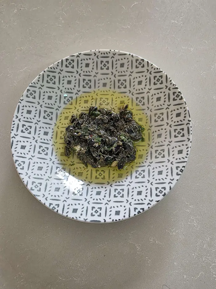 Tapenade provençale aux olives noires et au fromage