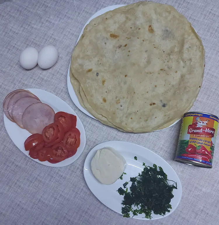 sandwich omelette